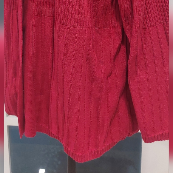 Croft & Barrow Red Women's Jacket - Picture 4 of 9